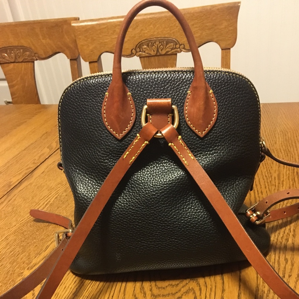Doone and Burke Pebble Leather Backpack